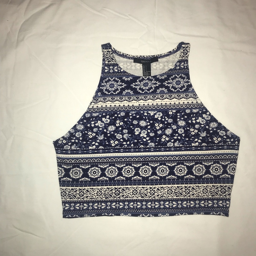 Patterned tank top